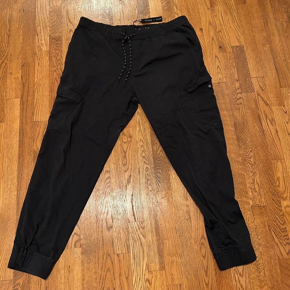Unbranded Men's Black Joggers-tracksuits